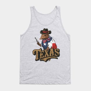 Vintage Armadillo - Texas Cowboy Tank Top